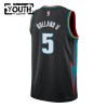 Detroit Pistons Ron Holland II Nike 2025-26 City Edition Musta Lasten Pelipaidat Swingman